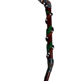 Tepi para rape madera  drago polvo crisocola  grandes mod serpienteT2