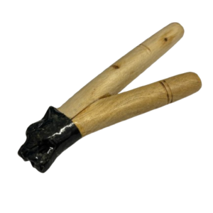 Kuripe para rapé  madera palo santo piedra serperntina mod tigre k85